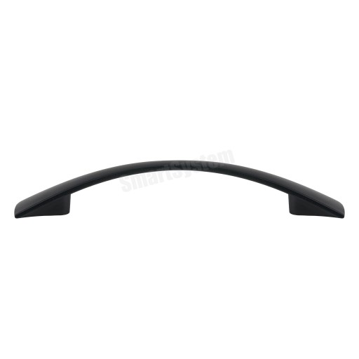 MAT ČIERNA KĽÚČKA NÁBYTKU LOFT MODERNÁ - 96 MM