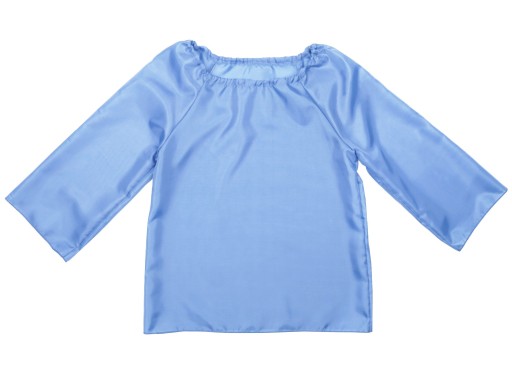 KOŠEĽA S DLHÝM RUKÁVOM, MODRÝ OUTFIT 116-128