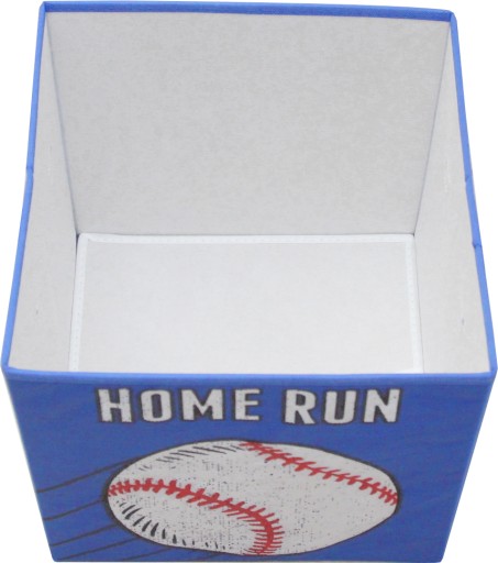 KOŠÍK KONTAJNER NA HRAČKY HOME RUN 30x30x30 cm