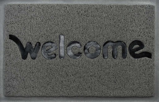 Rohožka Diamond Welcome 38x58 cm, mix farieb