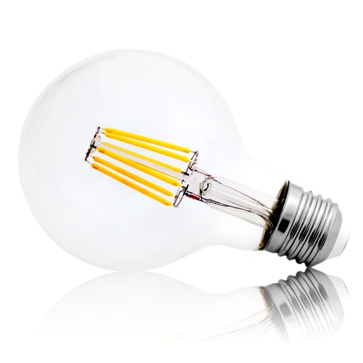 VEĽKÁ DEKORATÍVNA ŽIAROVKA G80 LED EDISON 10W E27 RETRO