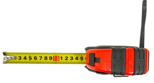 MANUÁLNY MERAČ, VALOVANÝ METER, MERACIA PÁSKA, ŽLTÁ MIERA, 3M METRE