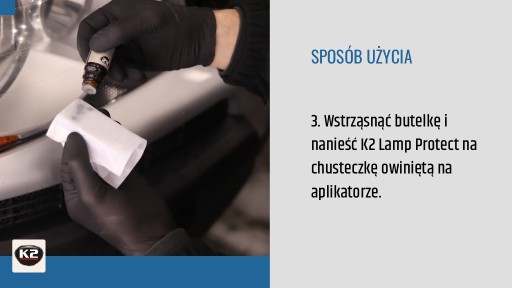 K2 LAMP PROTECT prípravok na ochranu svetlometov lampy 1478