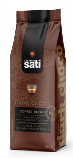 Cafe Sati Dark Choco čokoládová mletá káva 250g