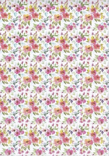 KREATÍVNY BLOK S MOTÍVMI Kvietkov Scrapbooking kvetov