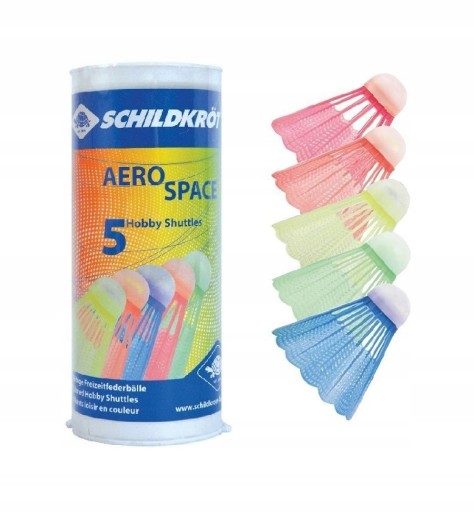 SCHILDKROT Aero Space badmintonové loptičky - 5 ks.