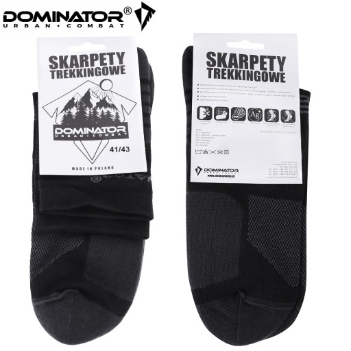 DOMINATOR Letné ľahké TREKKINGOVÉ PONOŽKY 41-43