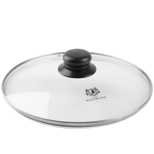 SKLENENÉ POKROK 28 CM POKROK Z TVAROVANÉHO SKLA S GOMBÍKOM