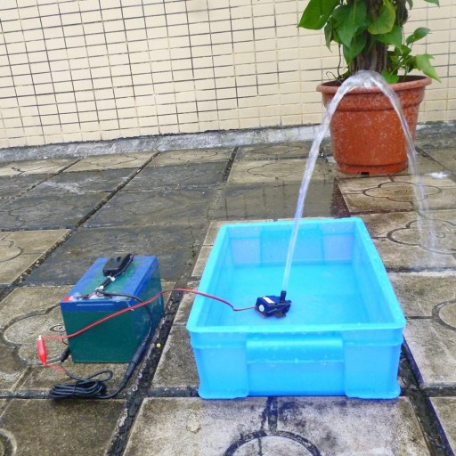 ČERPADLO OBEHOVÉ ČERPADLO KAPALNEJ VODY 12V 240L/H