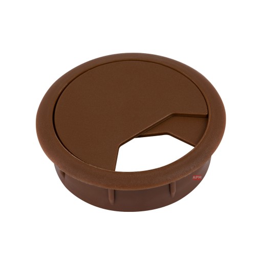 4 KUSY FI 60MM SKUPINA KÁBLOVÝCH VSTUPOV TMAVOhnedá
