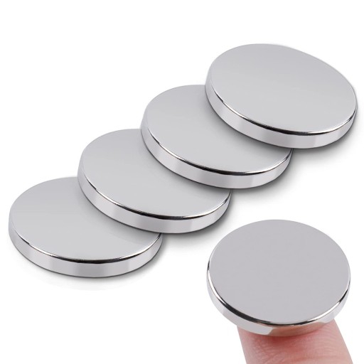 Cylindrický okrúhly neodýmový magnet na dosky, veľký, silný, 15x2 mm, sada