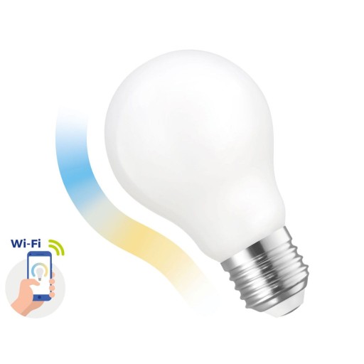 E27 5W COG MILKY WiFi Tuya SMART LED žiarovka