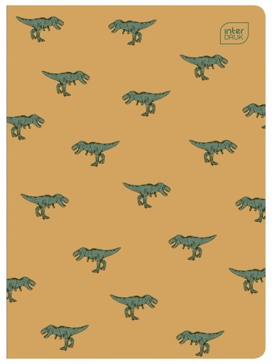 Školský zošit DINOSAURS A5, 32k, trojriadkový farebný