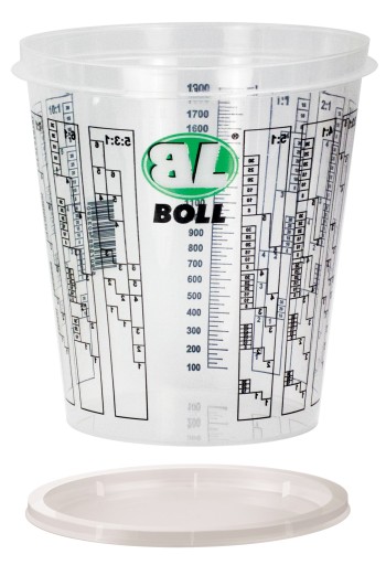 BOLL Plastová nádoba s delením 2240 ml