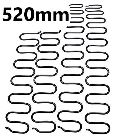 Vlnová pružina ZIG-ZAG A 520mm 1 ks pohovka