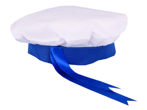 KLOBÚK NÁMORNÍKA KAPITÁNA WIGOFILA, BIELY