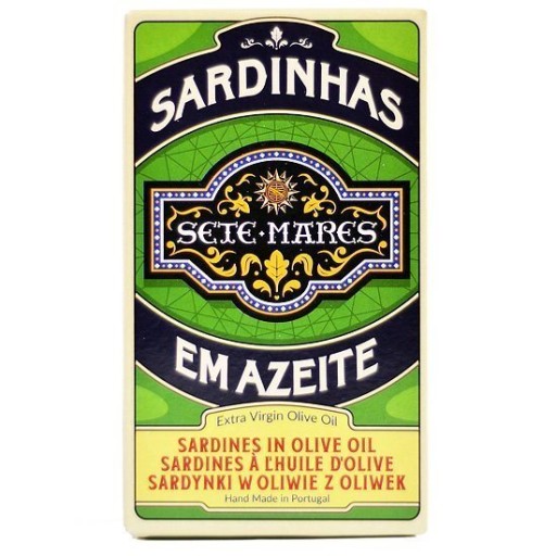 Sardinky v extra panenskom olivovom oleji 120g Sete Mares