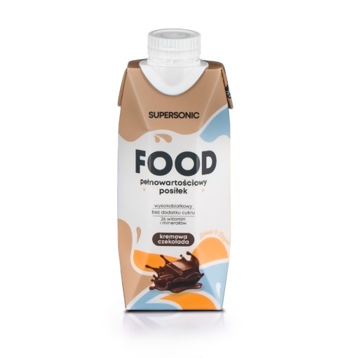Kompletné jedlo s príchuťou čokolády ReadyToDrink 330 ml Supersonic