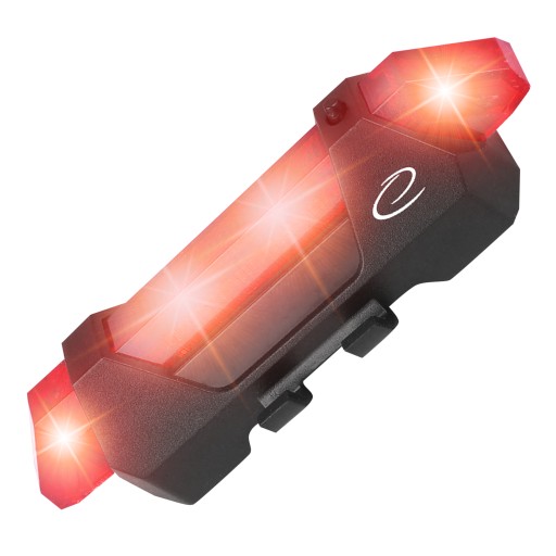 VÝKONNÁ ZADNÁ BICYKLE LAMPA, BATÉRIA, USB KÁBEL