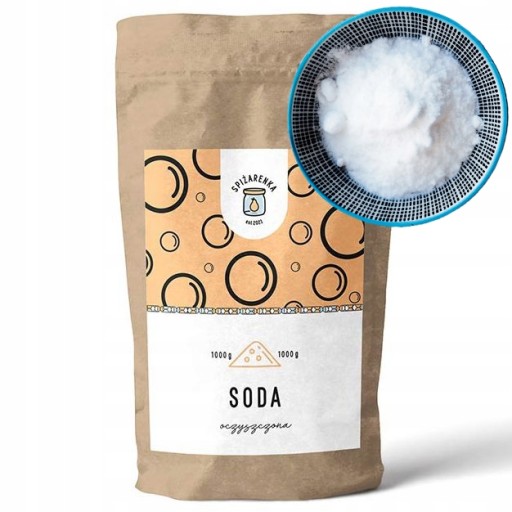 Jedlá SÓDA bikarbóna hydrogénuhličitan sodný 1 KG - ŠPAJVA