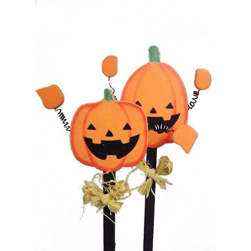 Ozdoba na halloweensku dekoráciu šťuka tekvica