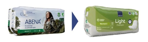 ABENA Light normal - vložky / hygienické vložky 12 ks.