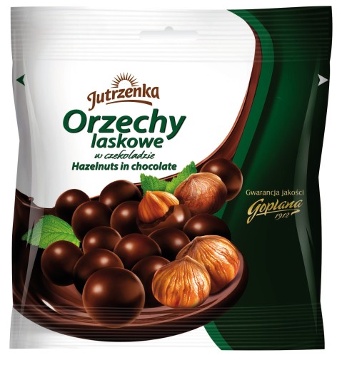 JUTRZENKA LÍSKOVÉ ORIEŠKY V PRÍRODNEJ ČOKOLÁDE 3x 80G