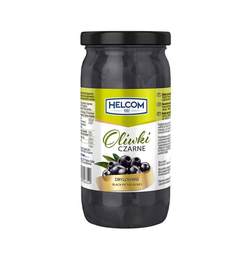 Pitched Black Olives 880G Helcom
