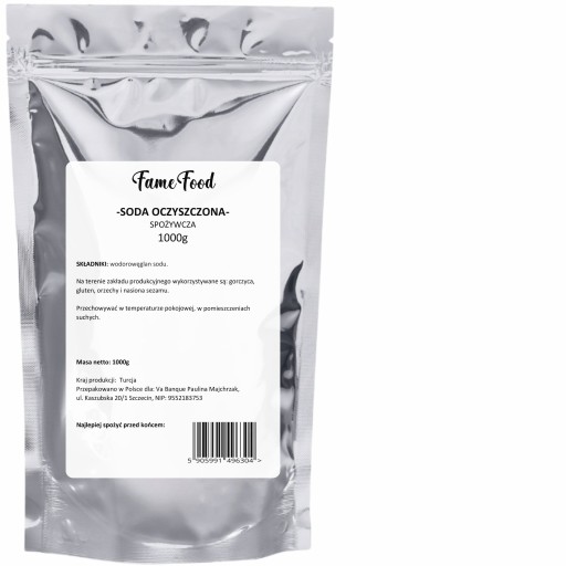 Jedlá SÓDA bikarbóna sodná 1000g 1kg