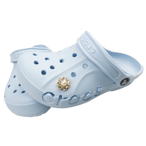 Crocs pin Perla a kamienky Kvetinový pin