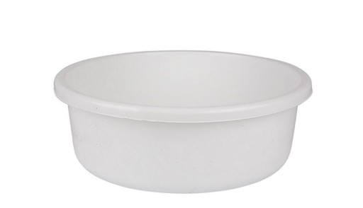 MISKA KUCHYŇSKÁ KÚPEĽŇOVÁ 6,2L 31cm BIELE Okruh