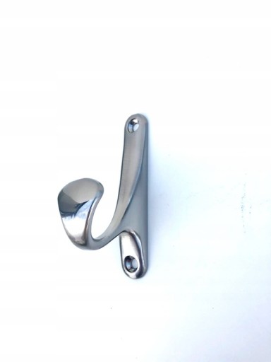 VINTAGE INOX ELEGANTNÝ JEDNOBODOVÝ VEŠIAK