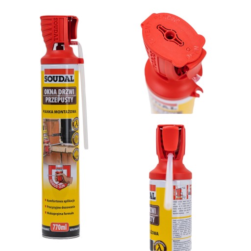 Montážna pena Soudal 770 ml