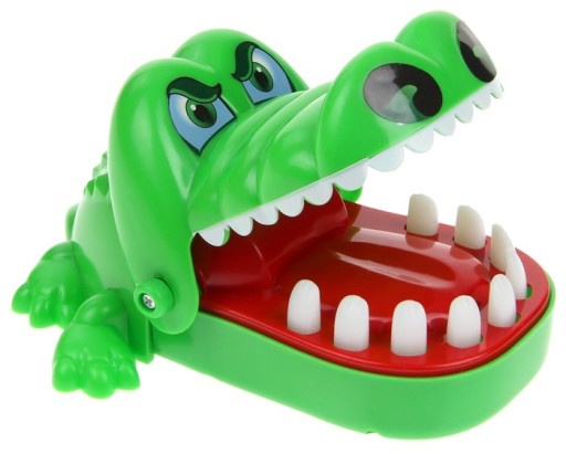 Arkádová hra Crocodile Caiman u zubára Sick Tooth pre rodinné deti