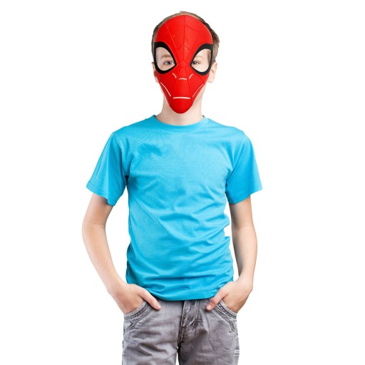 SVIETIACA MASKA SPIDERMAN SPIDERMAN LIT S LED PRE DETI A DOSPELÝCH NA PLES