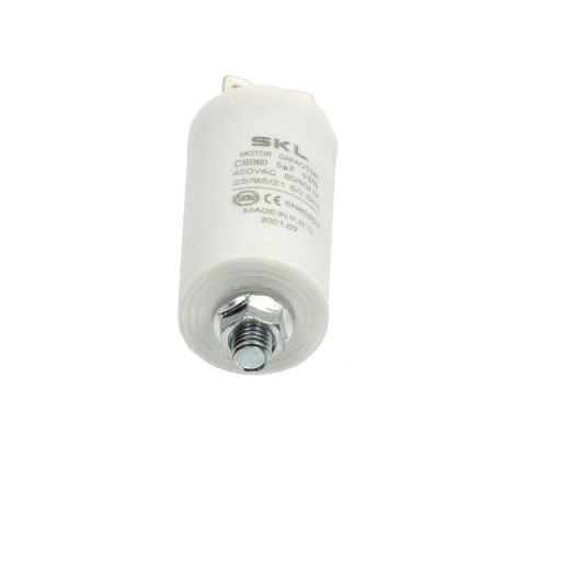 Kapacita pracovného kondenzátora 5µF 450V 50/60Hz M8