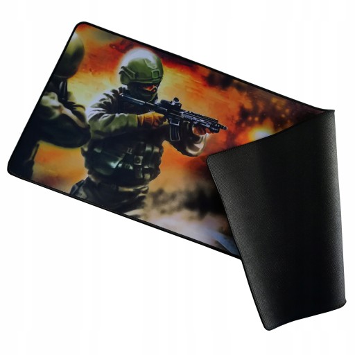VEĽKÁ HERNÁ PODLOŽKA POD MYŠ VOJENSKÁ ARMÁDA SNIPER CS WARRIOR