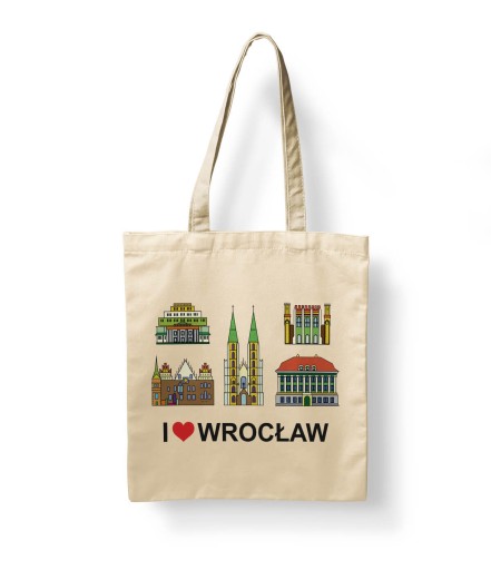 Ekologická bavlnená taška s mestskou potlačou