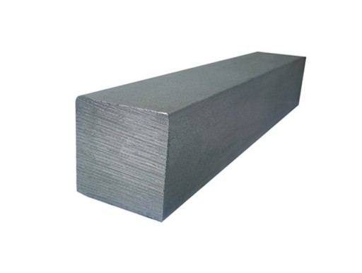 Štvorcová ťahaná oceľová tyč 45x45 - 5 cm