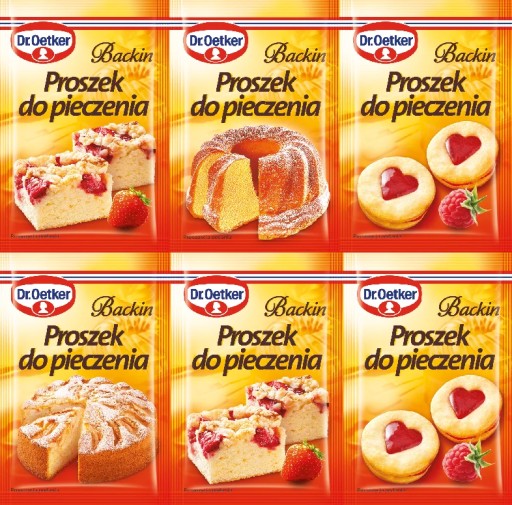 DR. Oetker prášok do pečiva 6 x 15 g