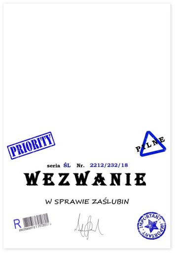 SVADOBNÉ POZVÁNKY NA OBÁLKU SVADOBNÉHO VOLANIA