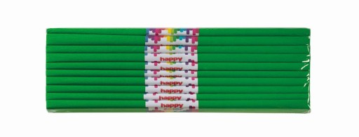 Happy Color hodvábny papier 50x200 cm zelený 10 ks.