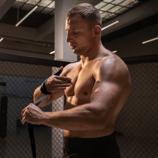 BOXERSKÉ BANDÁŽE BAVLNENÉ OBALY BOXERSKÉ PÁSKY 4M BUSHIDO VYSOKÁ KVALITA
