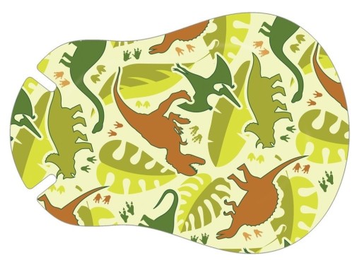Ortopad Dinosaurs Regular 10 ks náplasti na oči