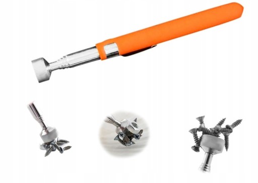 Teleskopický magnetický zachytávač skrutiek 16-73 cm
