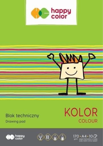 TECHNICKÝ BLOK FARBA A4/10K HAPPY FARBA, GDD