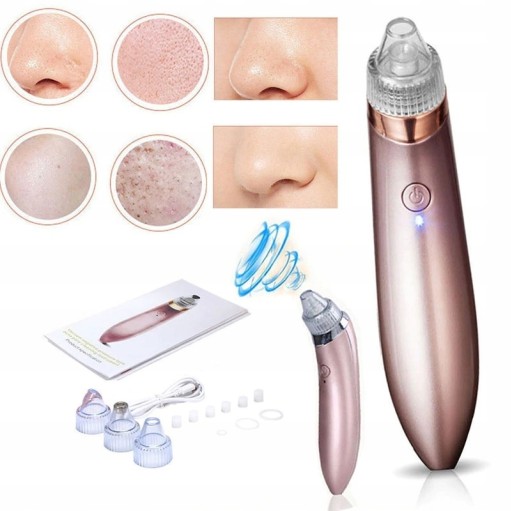 VYSÁVAČ BLACKHEADS DIAMANTOVÁ MIKRODERMABRÁZIA 12V1