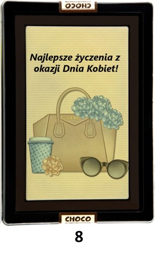Čokoládová tyčinka 35 g Deň žien