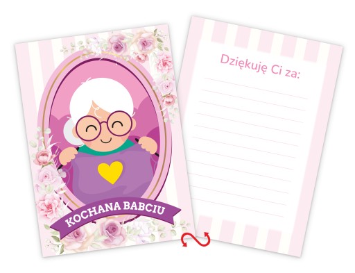 POHĽADNICE - DEŇ BABIČKY - MILÁ BABKA (A6)