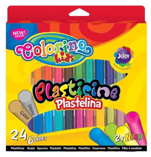 Plastelína 24col Colorini Kods PATIO